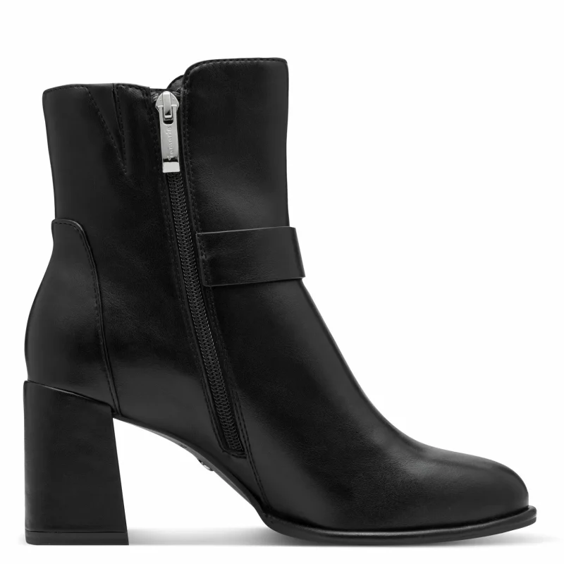 Дамски Боти На Ток TAMARIS – 1-25337-45-001 BLACK — снимка 2