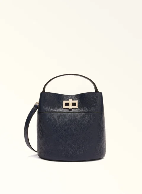 Мини чанта 'Bucket' Furla Amelia Ink Blue