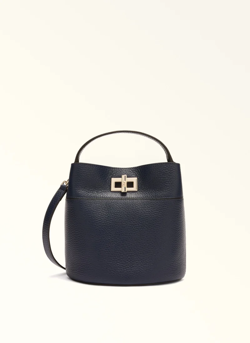 Мини чанта 'Bucket' Furla Amelia Ink Blue
