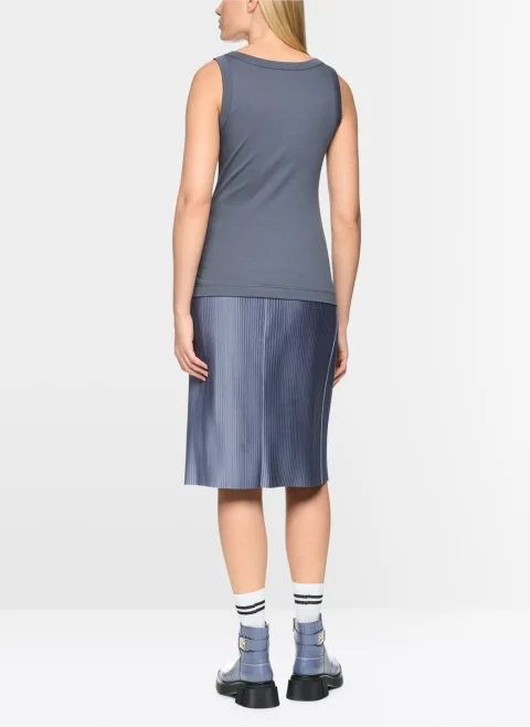 Рипсен топ 'Basic' Marc Cain Sports — снимка 3