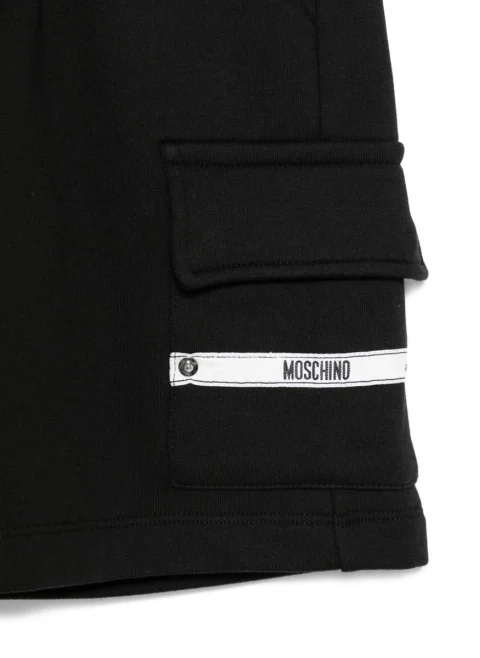 Къс карго панталон Moschino Kids — снимка 3
