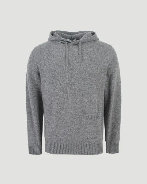 Hoodie in Cashmere Knit