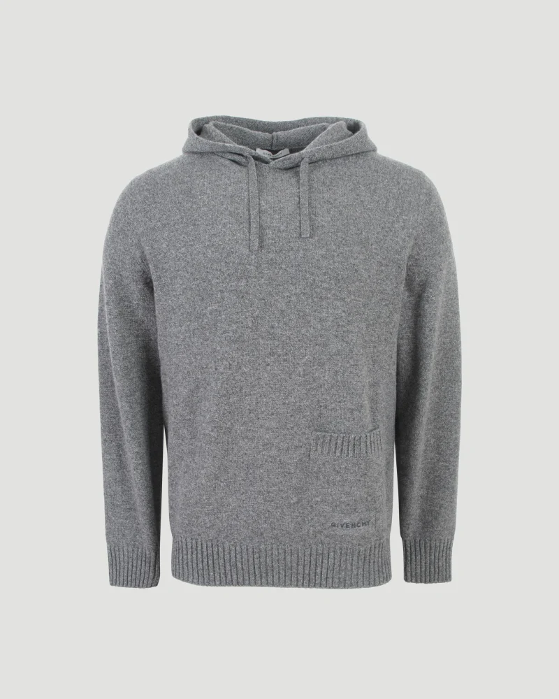 Hoodie in Cashmere Knit