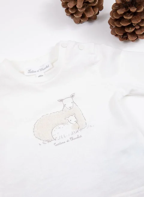 Блуза с принт 'Sheep' Tartine et Chocolat — снимка 9