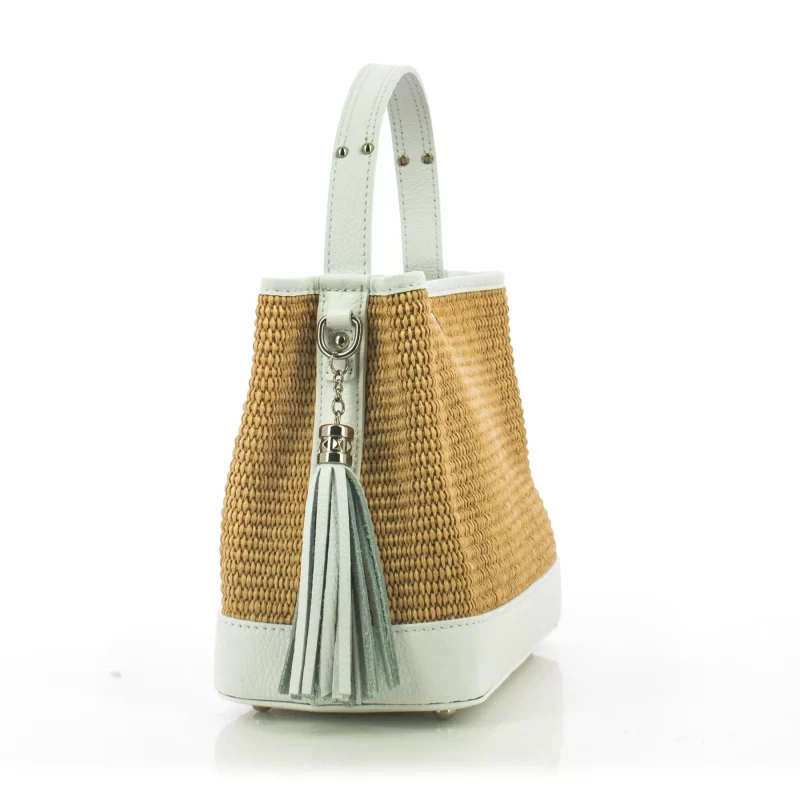 Класически Чанти JUICE – 112595 WHITE — снимка 3