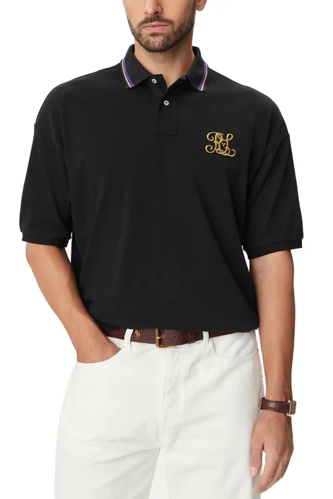 Polo 20/1 Mesh-Knt 710B28617004 001 black