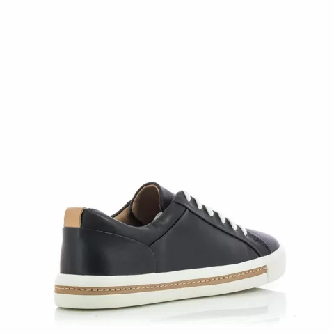 Дамски Сникърс CLARKS – 26141642 UN MAUI LACE BLACK LEATHER — снимка 3