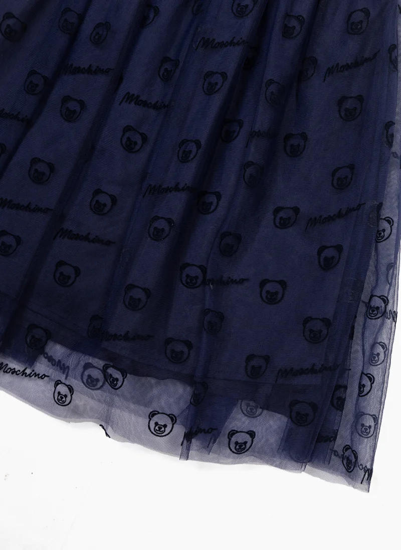 Рокля от тюл Moschino Kids — снимка 2