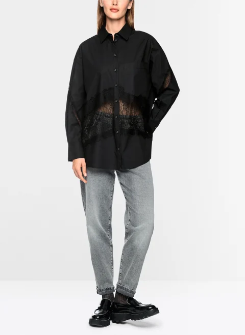Риза с дантела Marc Cain Sports — снимка 2