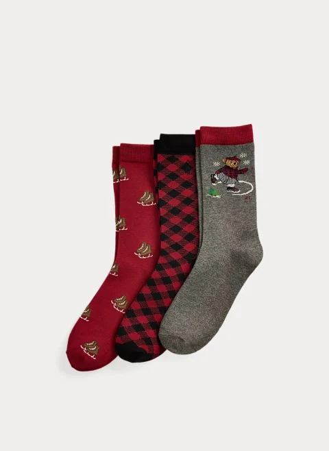 Сет чорапи 'Polo Bear' Ralph Lauren Kids 7-14