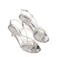 Дамски сребърни сандали Casadei — снимка 3