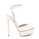 Дамски бели сандали Flora Casadei — снимка 2