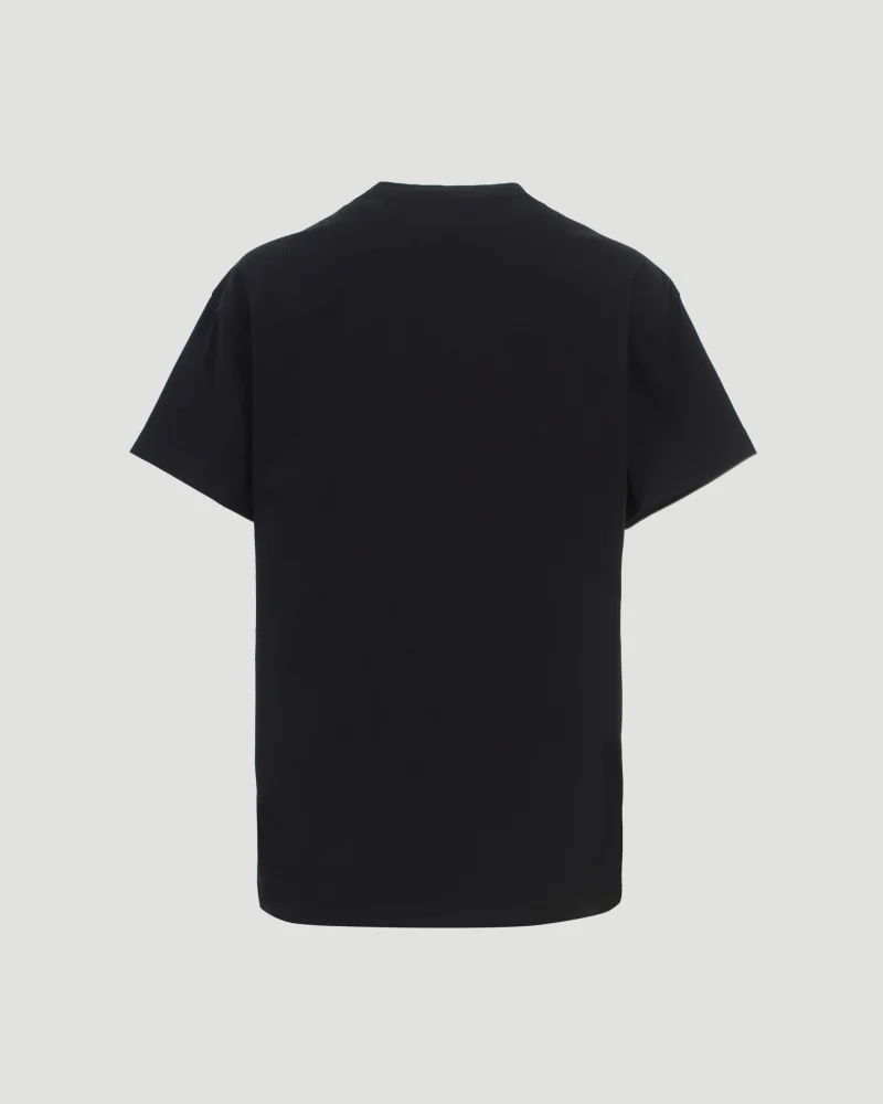 3-Pack Short-Sleeved T-Shirt Set in Black — снимка 3