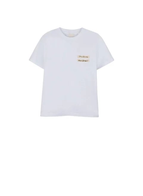 Тишърт с лого Givenchy Kids