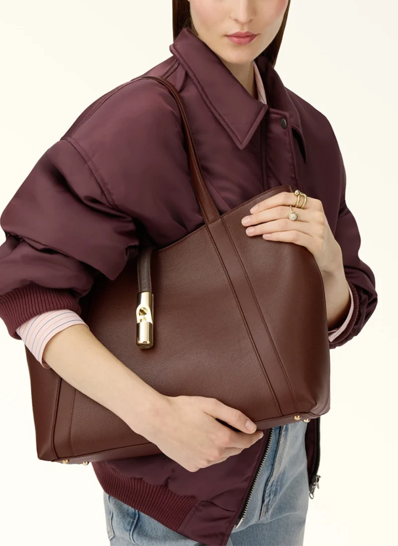Чанта Furla Goccia Cioccolato L — снимка 7