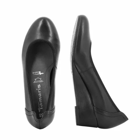 Дамски обувки на платформа TAMARIS – 1-1-22320-21 BLACK — снимка 5