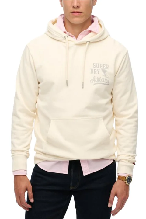 Суичър D1 Ovin Athletic Ess Hoodie M2014091A 8ml desert bone off white