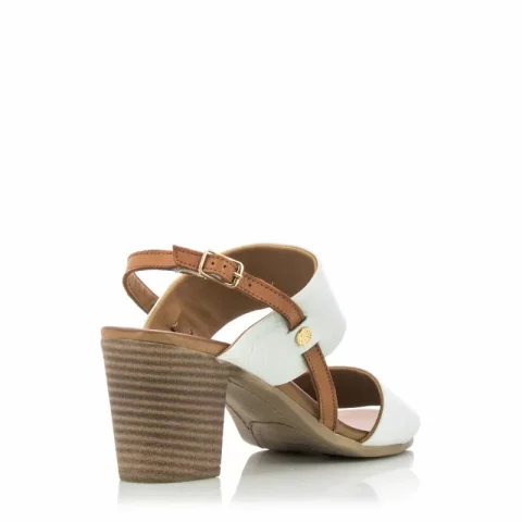 Дамски Сандали На Ток DNA Footwear – 72.0101 ICE CREAM/COCONUT — снимка 2