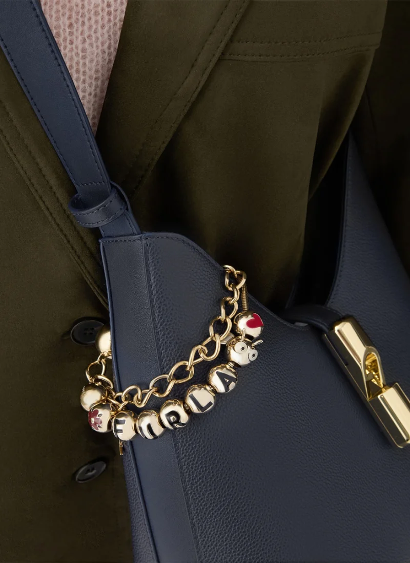 Мини чанта Furla Goccia Ink Blue — снимка 4