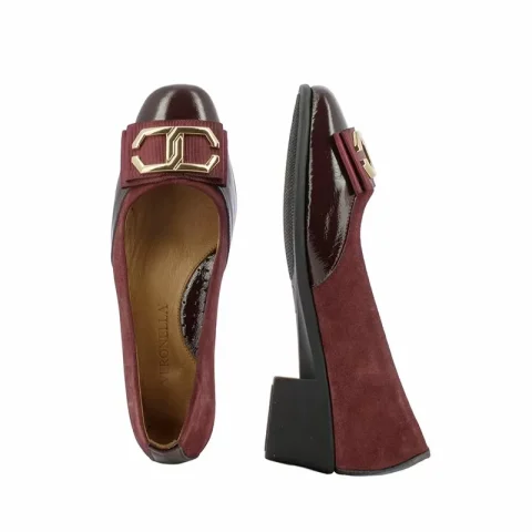 Токчета VERONELLA – 26143246 DK.BORDO/BORDO — снимка 5