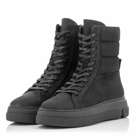 Дамски Спортни Боти CARLO FABIANI – 109425 NABUCK BLACK — снимка 3