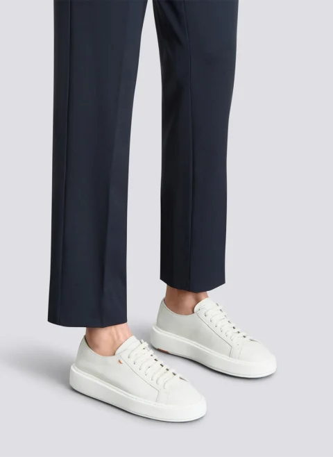 Кожени кецове Santoni — снимка 6