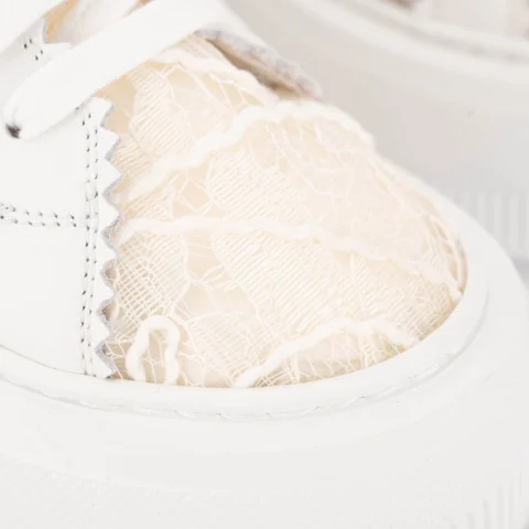 Дамски спортни обувки с платформа Casadei — снимка 9