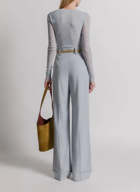 Боди с прозрачен мотив Alberta Ferretti — снимка 3