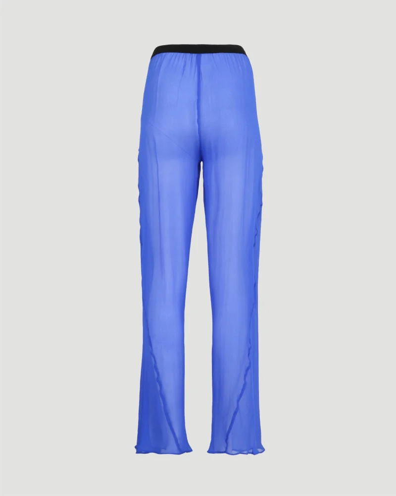 Silk Chiffon Bias Trouser — снимка 2