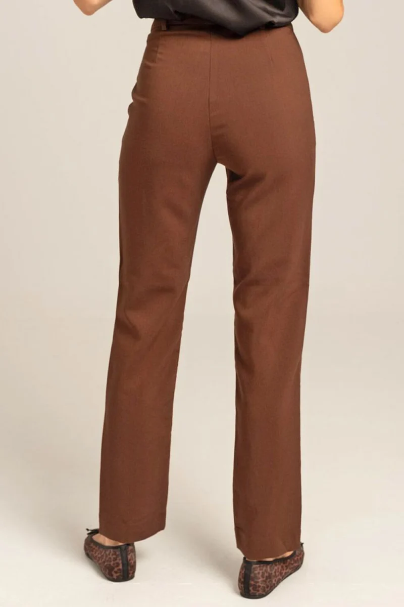 Панталон Sandras MML24-02-03-003 brown — снимка 2