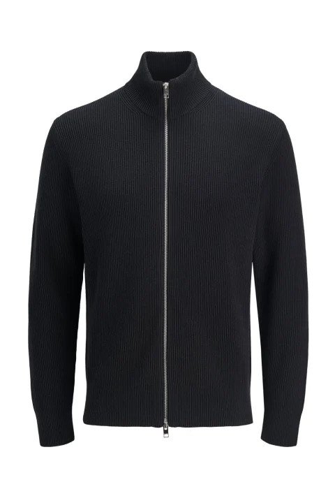 Жилетка Jjeperfect Knit Zip 12279409 C-N10 black