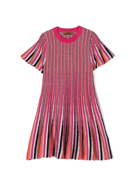 Раирана рокля с мохер Missoni Kids — снимка 5