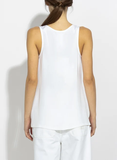 Копринен топ Max Mara Mxmpavido — снимка 5