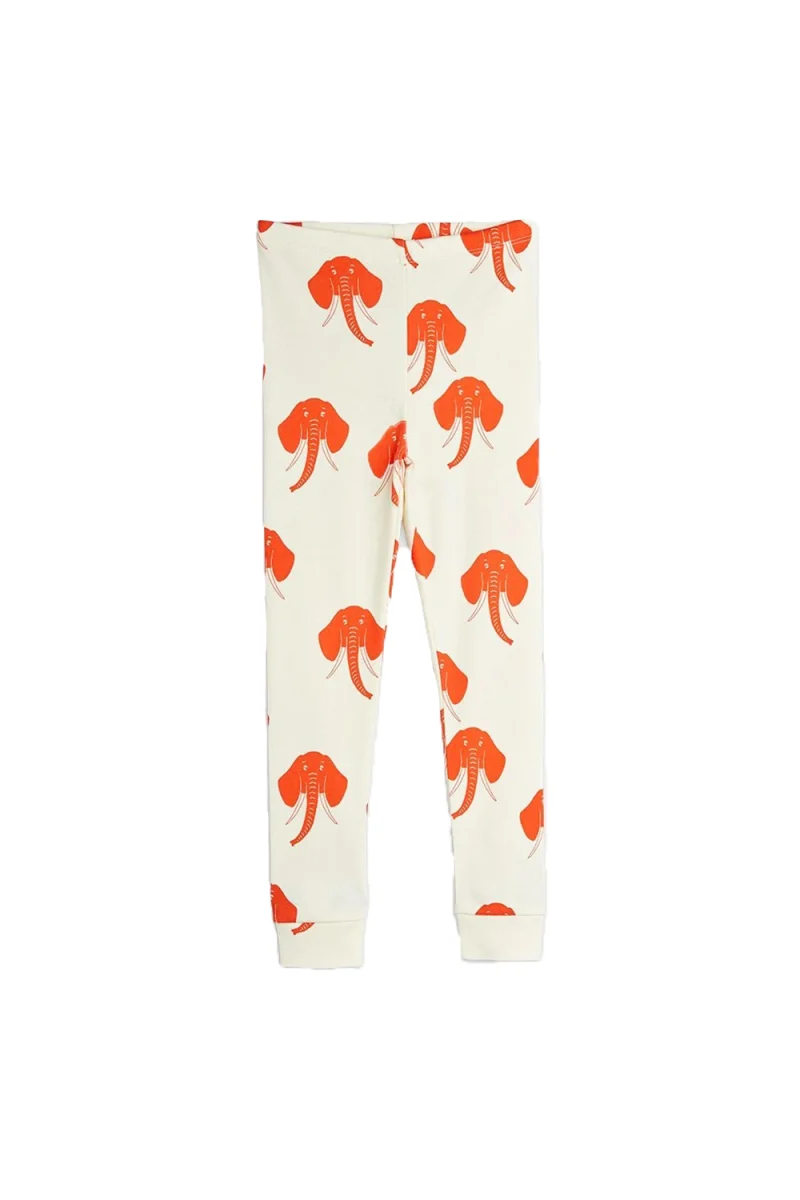 Детски Клинове Elephants Aop Leggings 2223012011 offwhite