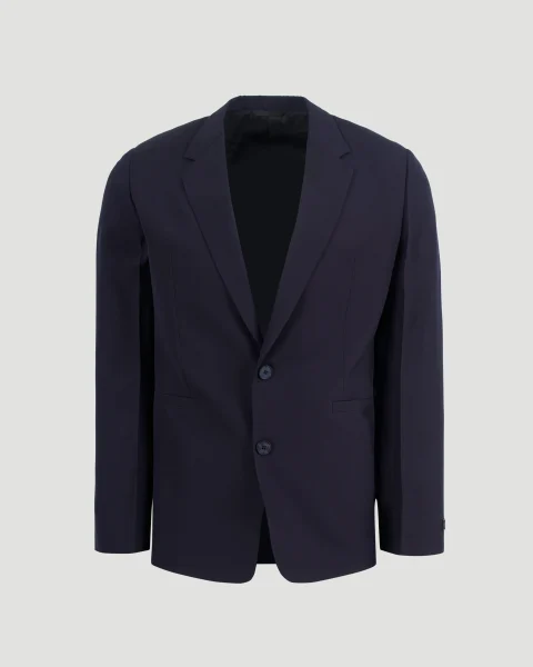 Slim Fit Jacket in Navy