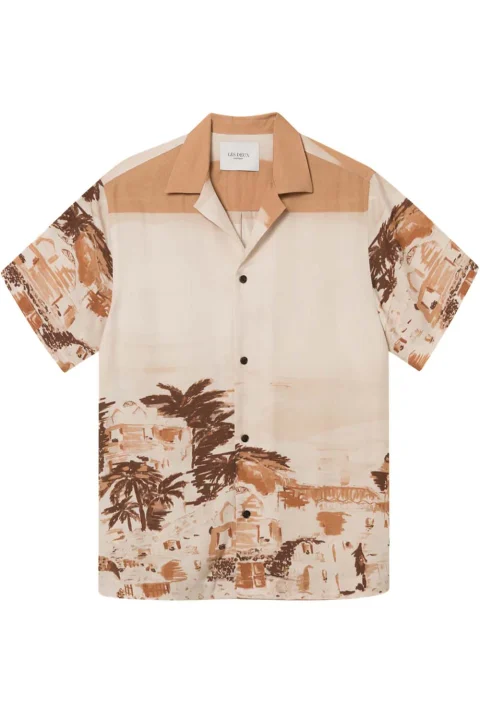 Риза Coastal Aop Ss Shirt LDM401079 738738-terracotta