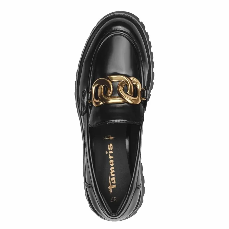 Дамски Лоуфър TAMARIS – 1-24790-43-014 BLACK BRUSH — снимка 5