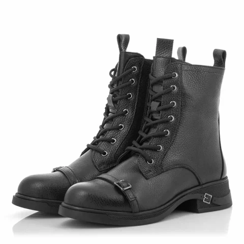 Дамски Кубинки CARLO FABIANI – 393-9512 BLACK — снимка 3