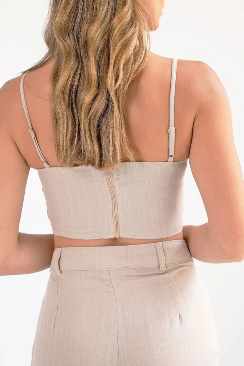 Top Solana MML24-01-01-009 beige — снимка 2