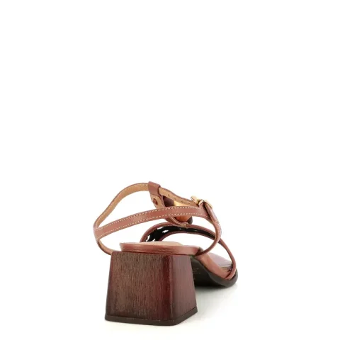 Дамски Сандали На Ток FERRUCCI – 2528307 SLIM CACAU — снимка 2