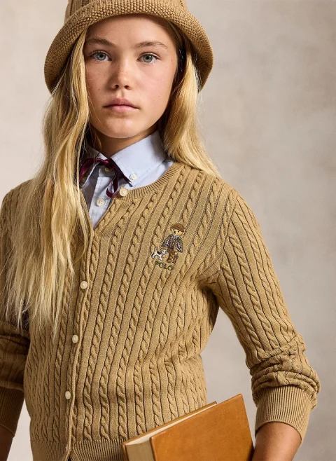 Жилетка 'Cable-Knit' Ralph Lauren Kids 7-14 — снимка 3