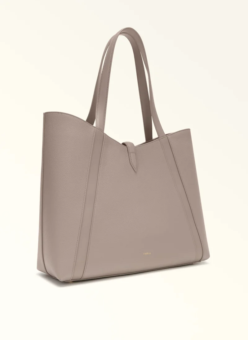 Чанта Furla Goccia Linen L — снимка 4