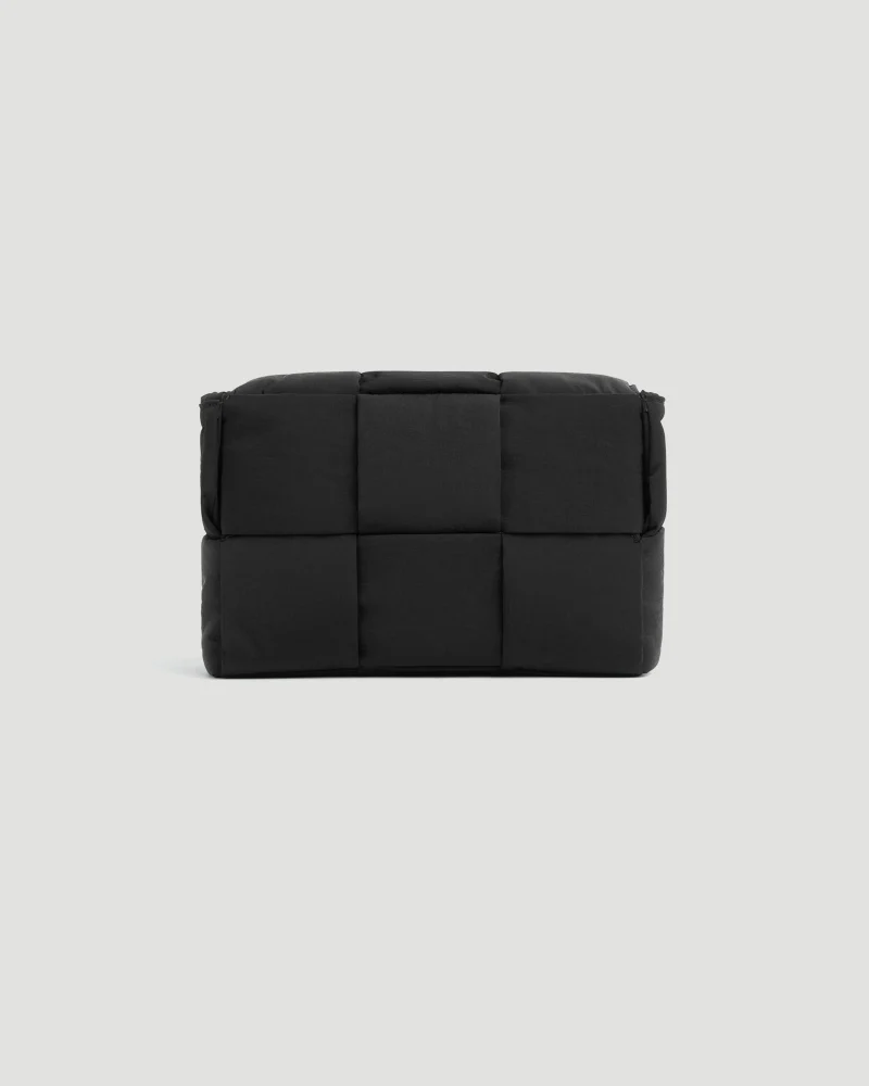 Small Padded Tech Cassette in Black — снимка 2