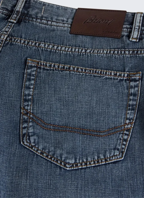 Деним 'Regular fit' Brioni — снимка 5