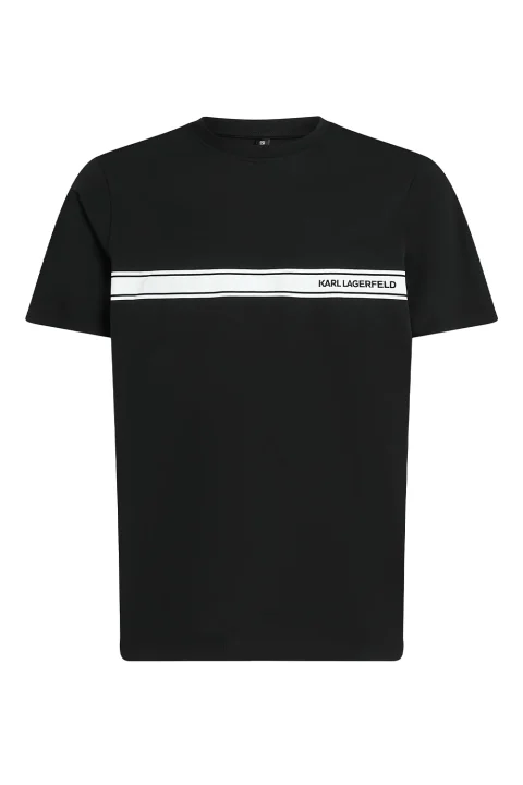 T-Shirt Elongated Logo Graphic A3M46001 999 black