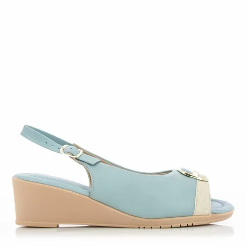 Дамски Сандали На Платформа PICCADILLY – 16301003 STRETCH SOFT AZUL SKY