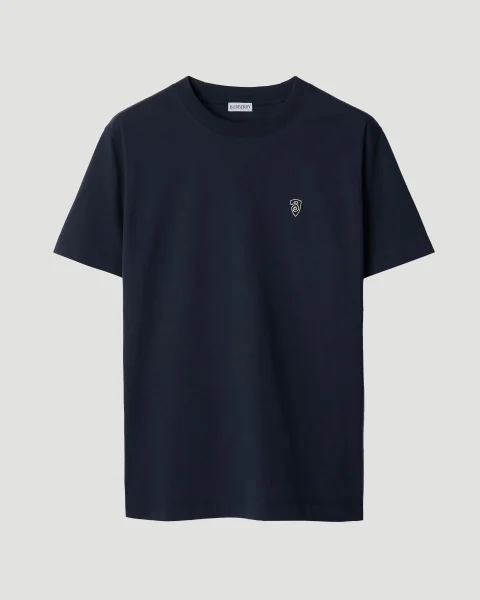 B-Shield Logo T-Shirt in Storm