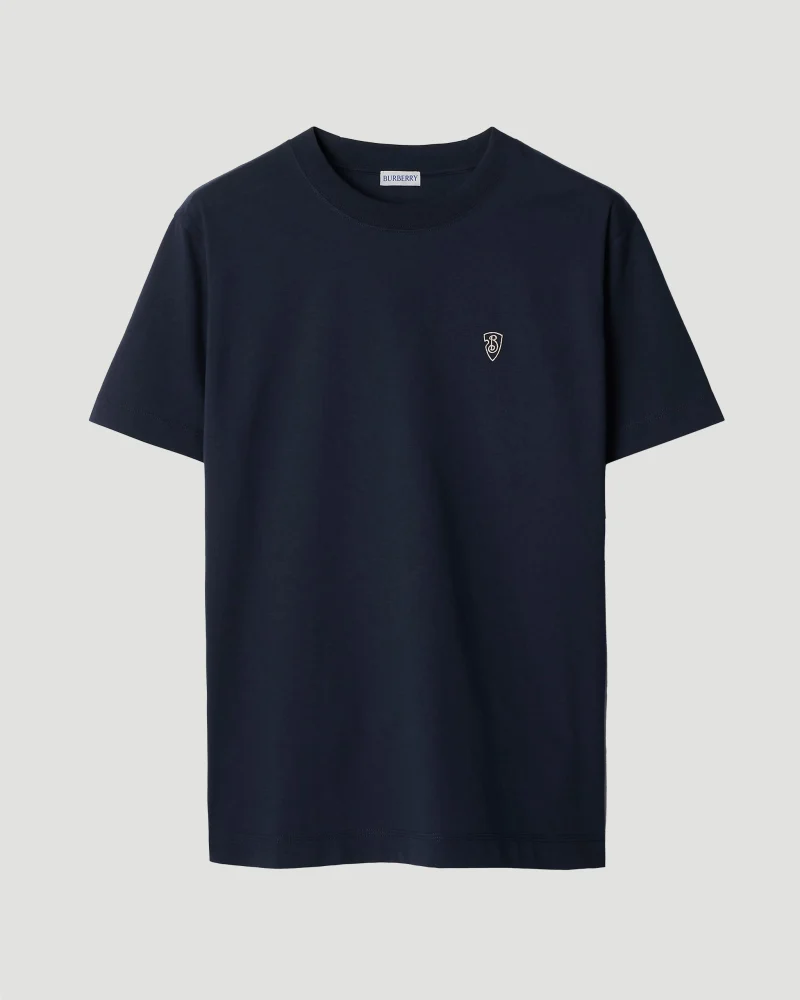 B-Shield Logo T-Shirt in Storm