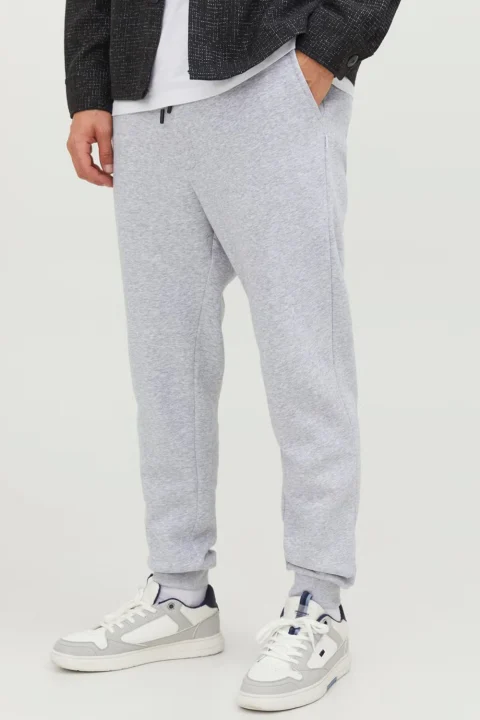 Долнище Jpstgordon Bradley 12249274 BS000086 light grey melange — снимка 2