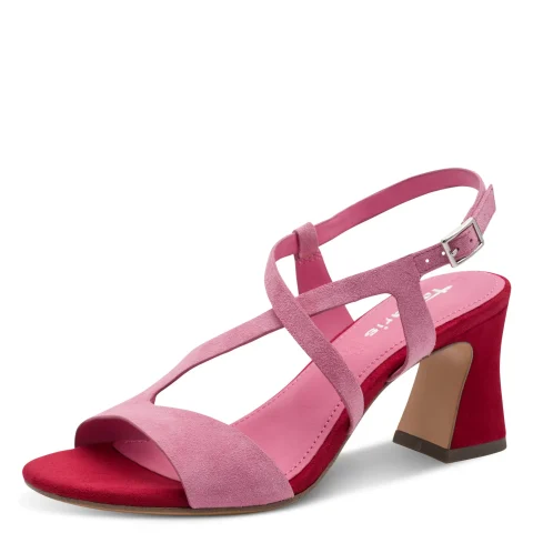 Дамски Сандали На Ток TAMARIS – 1-28369-46-596 ROSE COMB — снимка 3